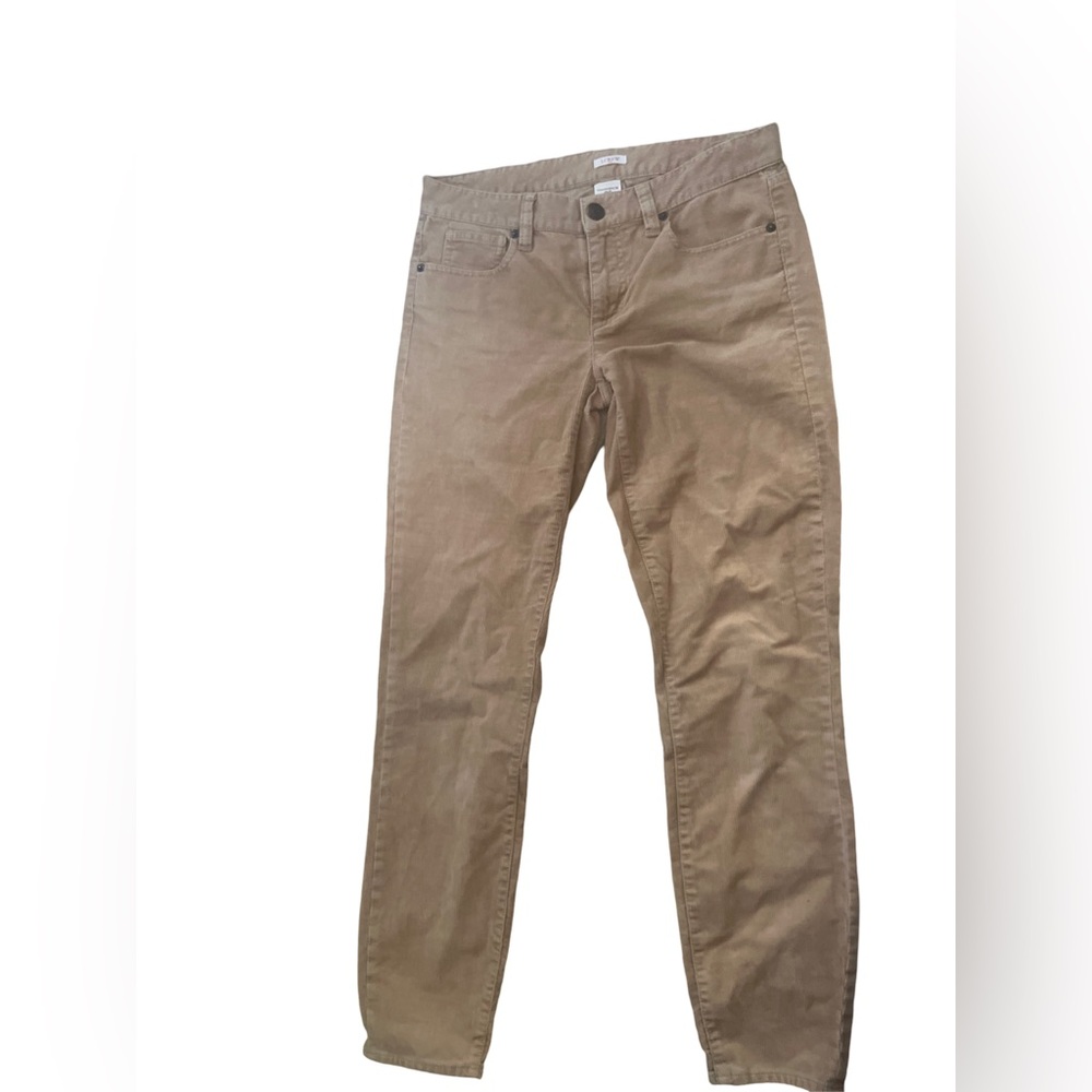 J.CREW Toothpick corduroy pants